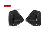 Aero Republic OE Style Front Bumper Side Lower Vent Trim for BMW i5 xDrive M60 G60 & 540i/530i/550e xDrive G60 Carbon Fiber